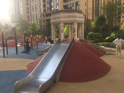 昂仁不銹鋼直滑梯